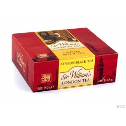 Sir Williams London, Herbata Ceylon Black Tea, saszetki 100 szt.