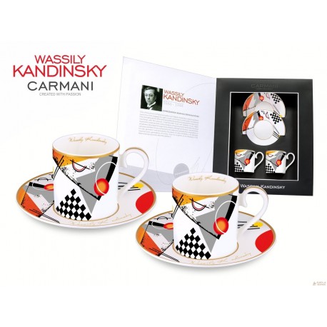Kpl. filiżanek do espresso Wassily Kandinsky 046-0108