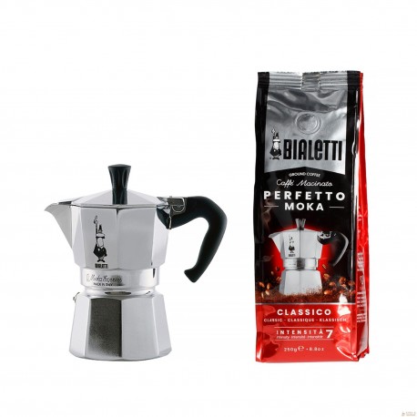 Bialetta Caffee Gift Set 4 tz