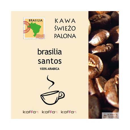 Kawa Świeżo Palona BRASILIA SANTOS 250 g