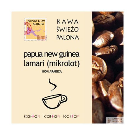 Kawa Świeżo Palona PAPUA NEW GUINEA LAMARI  1 kg